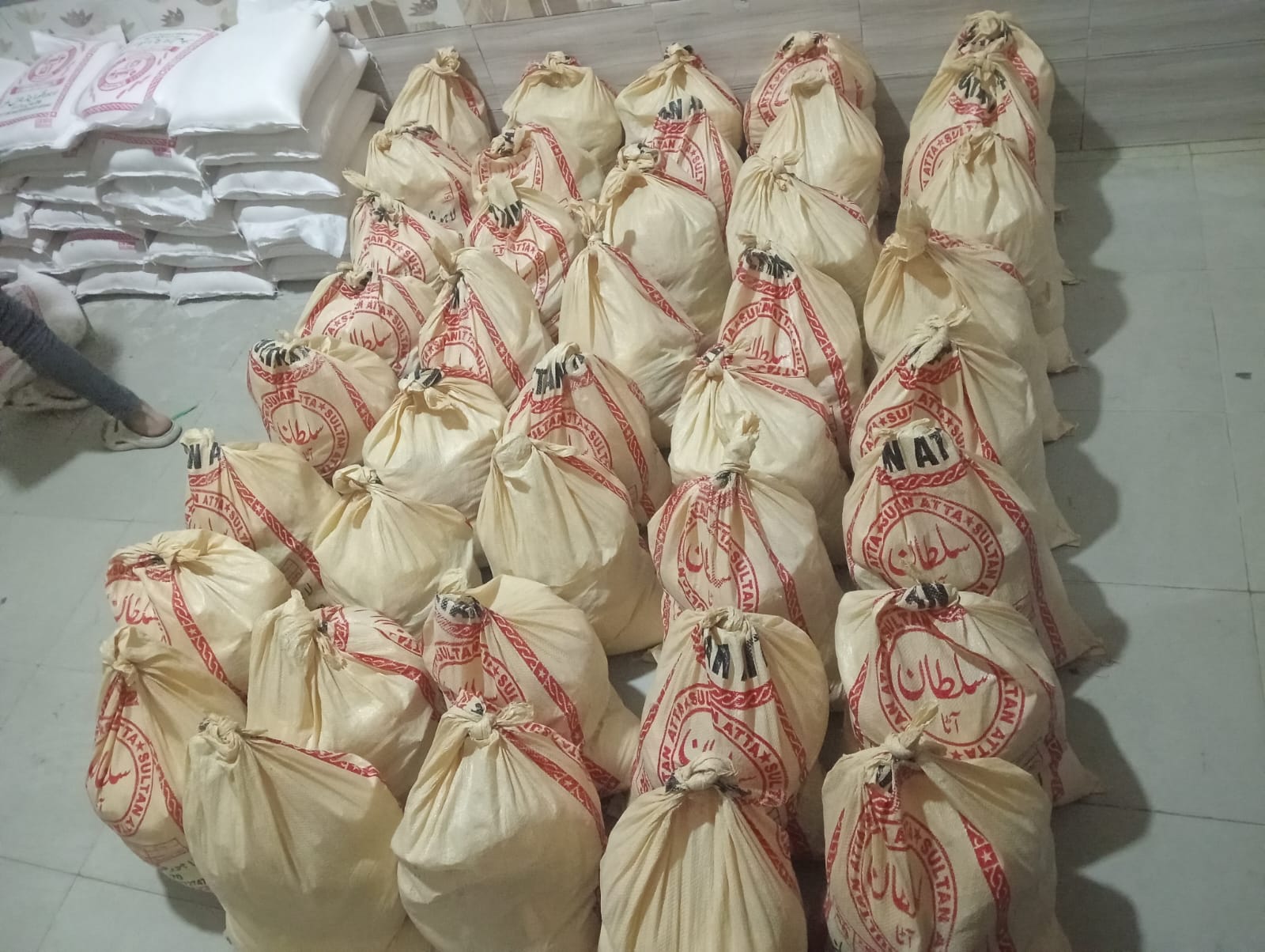 Nutrition packs and food assistance from Meher Welfare Trust
